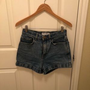 Size 28 Jean Shorts from American Apparel